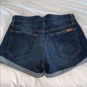 joe’s rolled denim shorts (genna)